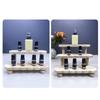 Sturdy Wood Collectible Display Rack Natural Wood Stand Sturdy Display Holder Rack For Displaying Precious Figurines