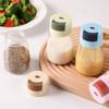 Press Type Seasoning Container 0.5g Quantitative Sugar Bottle Salt Dispenser for Home Kitchen