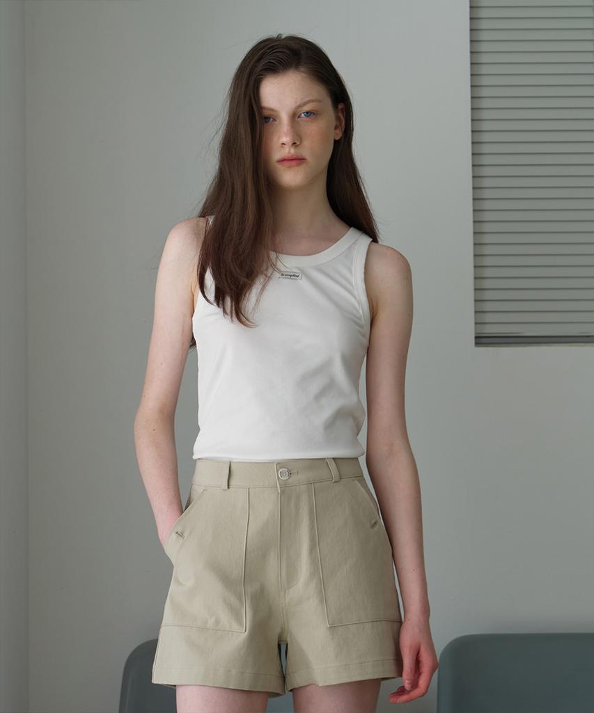BUT'TON Silket Two-Way Sleeveless (Ivory)