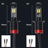 1 шт. H3 Светодиодные лампы H1 Светодиодные лампы 1860 Чипы 2smd Автомобильные противотуманные фары Дневной ходовой свет 12 В 6000 К Лампы для фар Белый Желтый