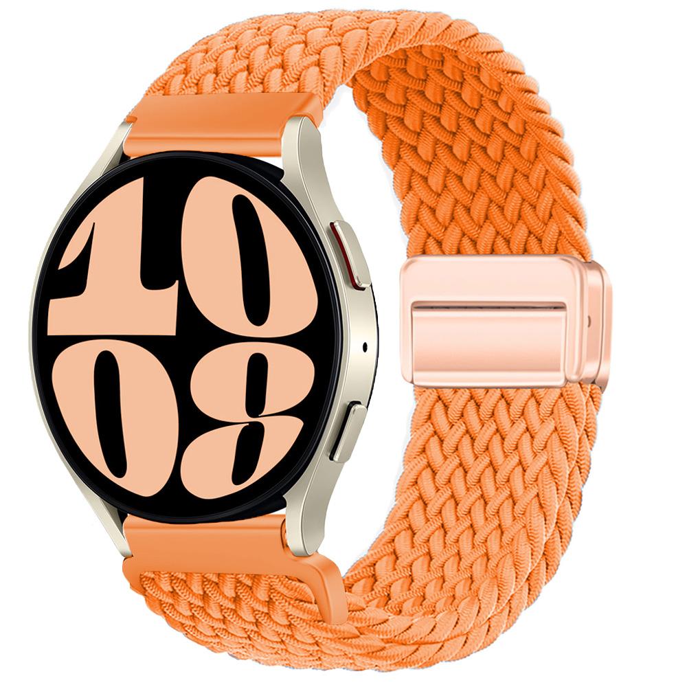 20 мм 22 мм ремешки для Samsung Galaxy Watch 4/5/6/7/6 classic/5 Pro/Gear s3 44 мм 40 мм плетеный ремешок браслет Huawei GT2e 3 4 ремешок