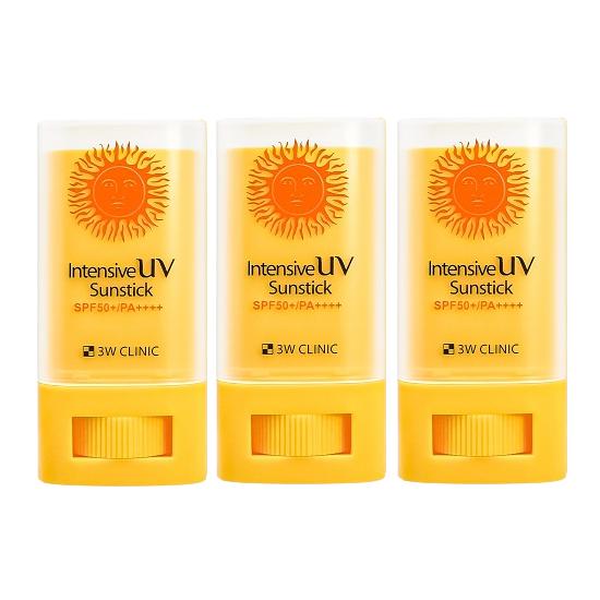3w Clinic Интенсивный солнцезащитный стик SPF 20 г (3 варианта)