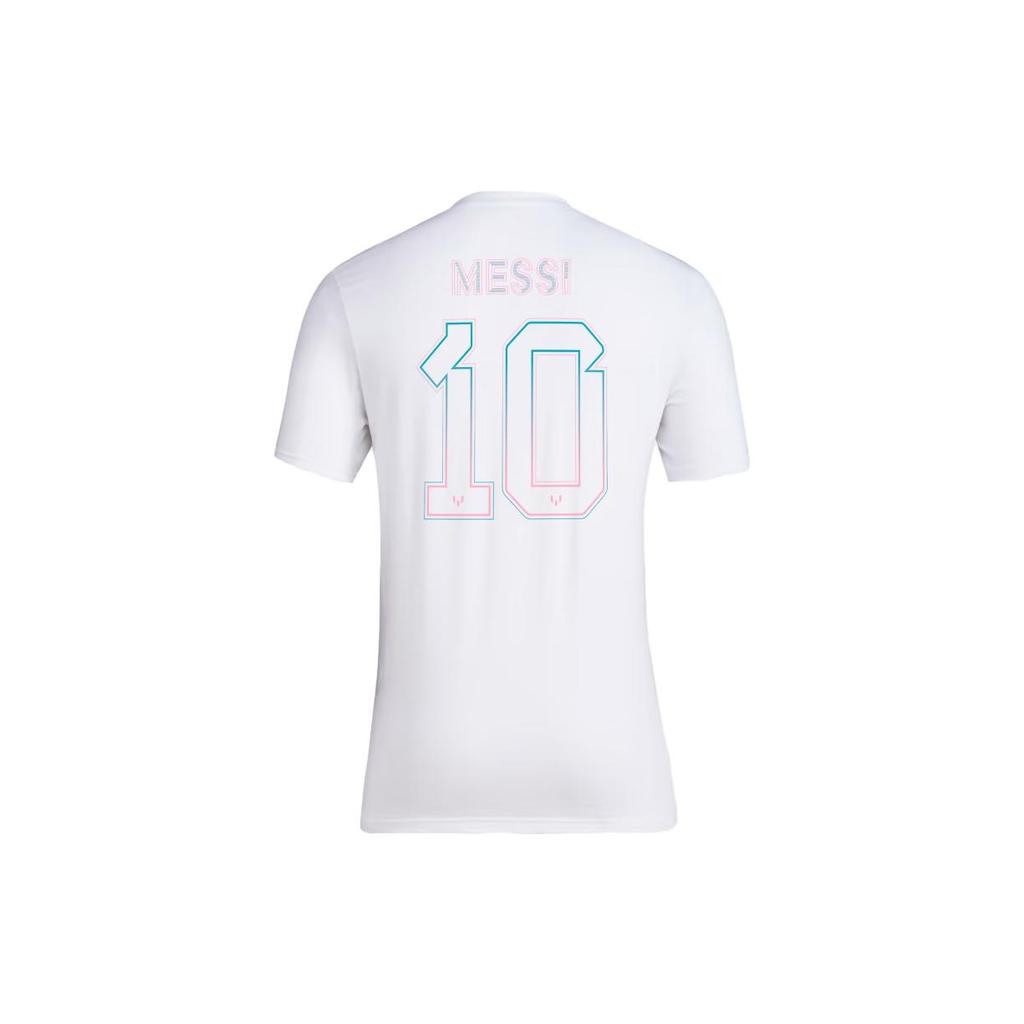 adidas Messi N&N Tee 'White' Men's JF4289