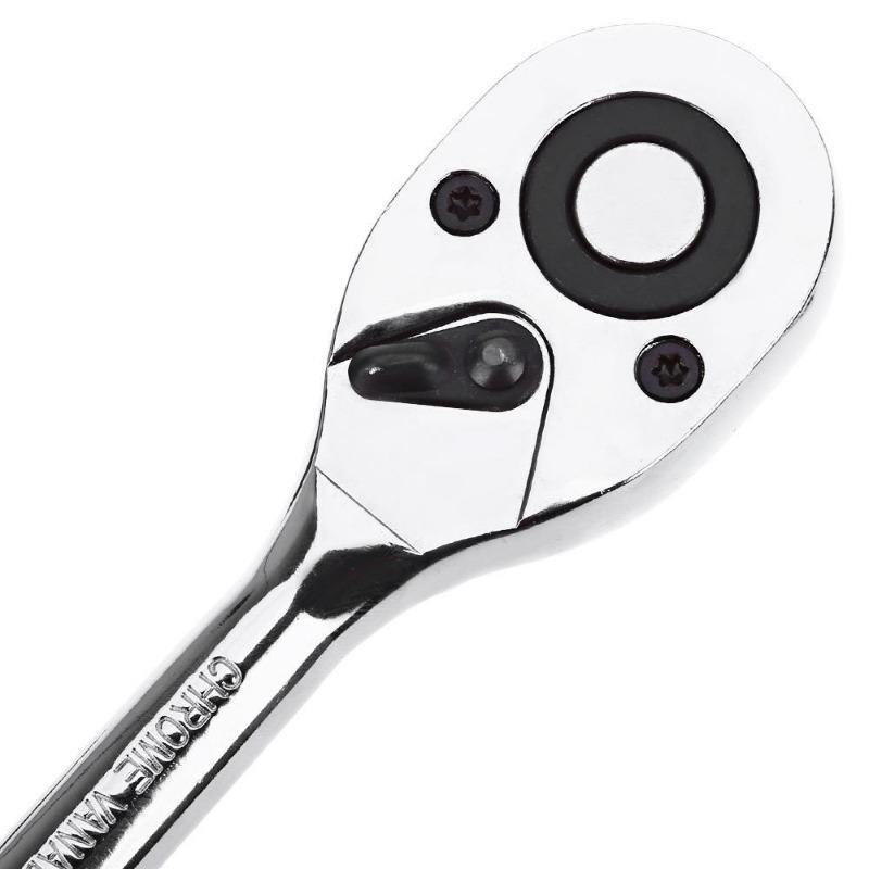 Набор головок с храповым механизмом, 12 шт., 1/4 дюйма, 6,3 мм, комбинированный набор инструментов, удлинитель ключа с трещоткой