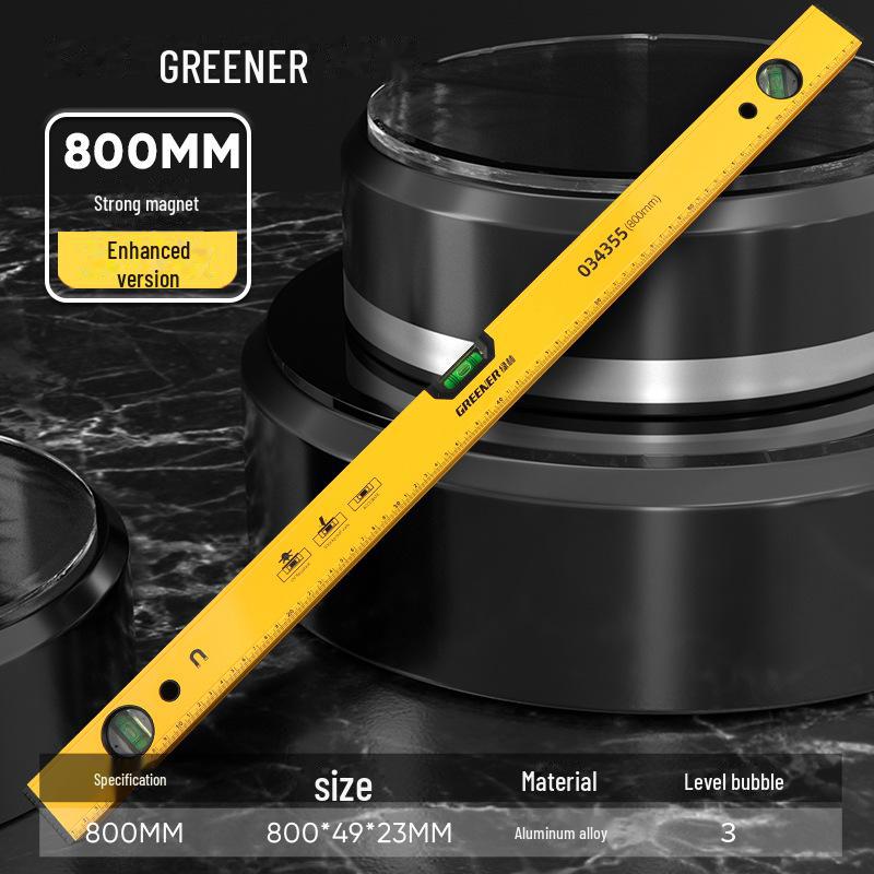 Green Forest Mini Высокоточные алюминиевые магнитные весы уровня