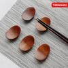 5pcs, Nanmu Handmade Wooden Chopsticks Holder Creative, And Retro  Perfect For Tableware And Kitchen Accessories