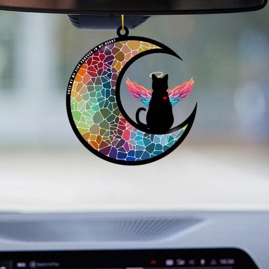 Мемориал для домашних животных «Ловец солнца», персонализированный мемориальный кулон для домашних животных, украшение для акрилового окна, подвесной «Ловец солнца»