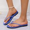 Fashion Fashion Sandals Solid Color Casual Slippers Summer Comfortable Women Shoes Beach Home Flat Simple Women Slippers Slides Women