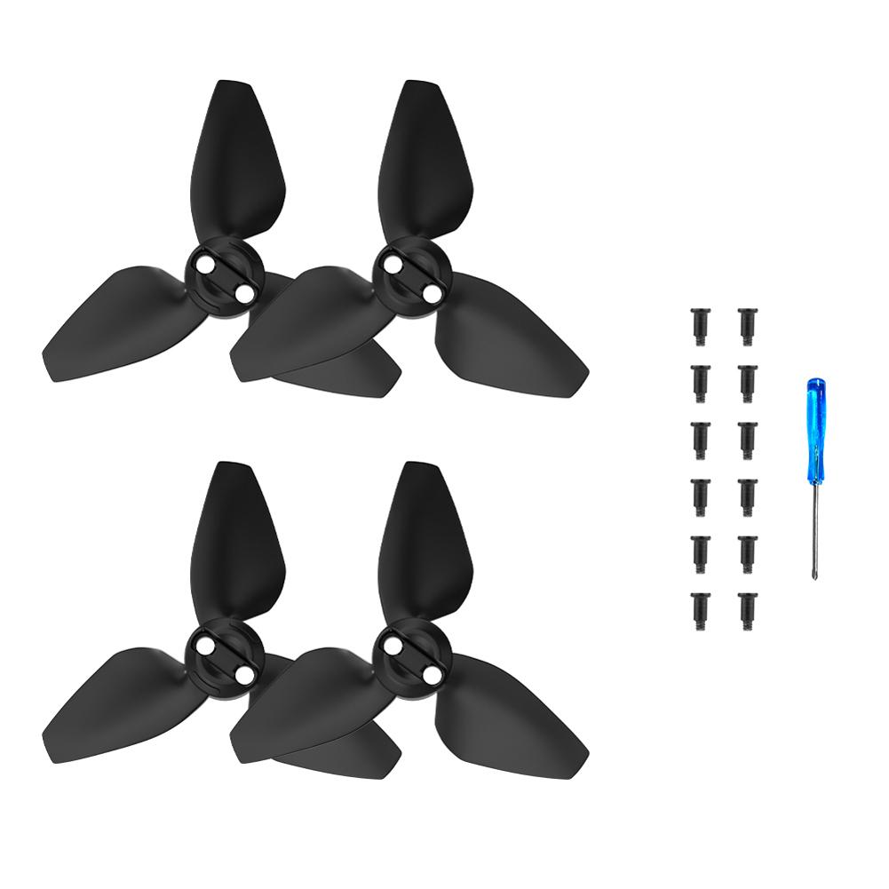 2 Pairs Propellers for DJI Neo Color Paddle Lightweight Drone Propeller Blade Kit Drone Wing Blade for DJI Neo Drone Accessories