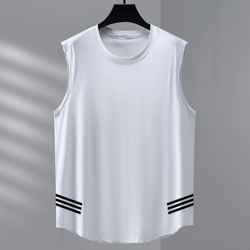 Большие размеры 4XL-10XL свободная футболка без рукавов для мужчин летние топы повседневная футболка летняя одежда