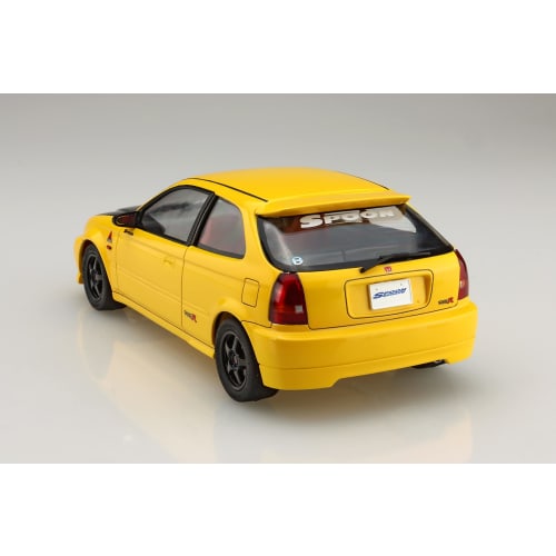 1/24 Inch Up Series No. 280 Spoon Civic Type R (EK9) Plastic Model