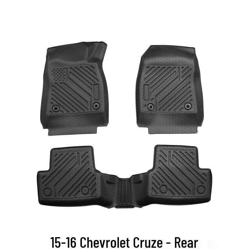 Экологичные напольные коврики из ТПЭ для модификации салона Chevrolet Cruze 2015-2016