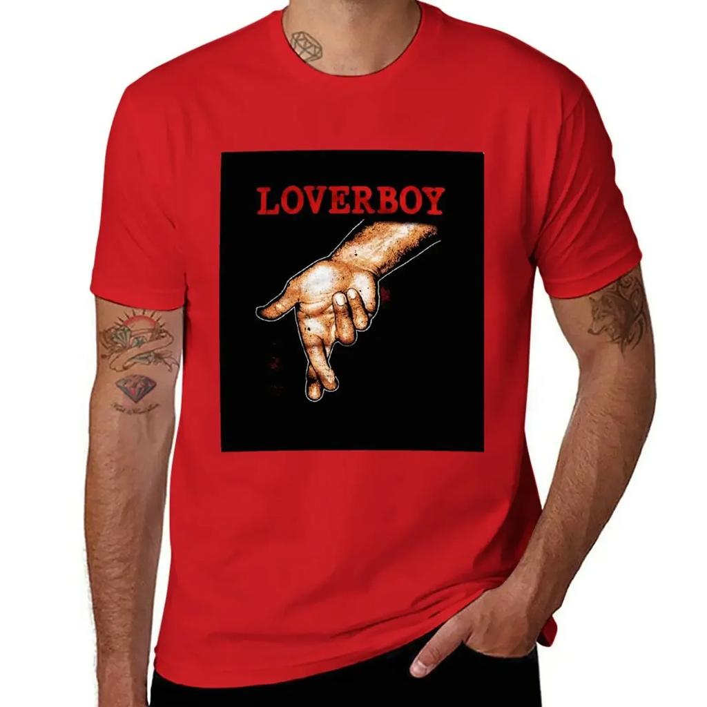 Band Rock Loverboy Logo Tshirt Heavyweights Sweat Unisexs T Shirts