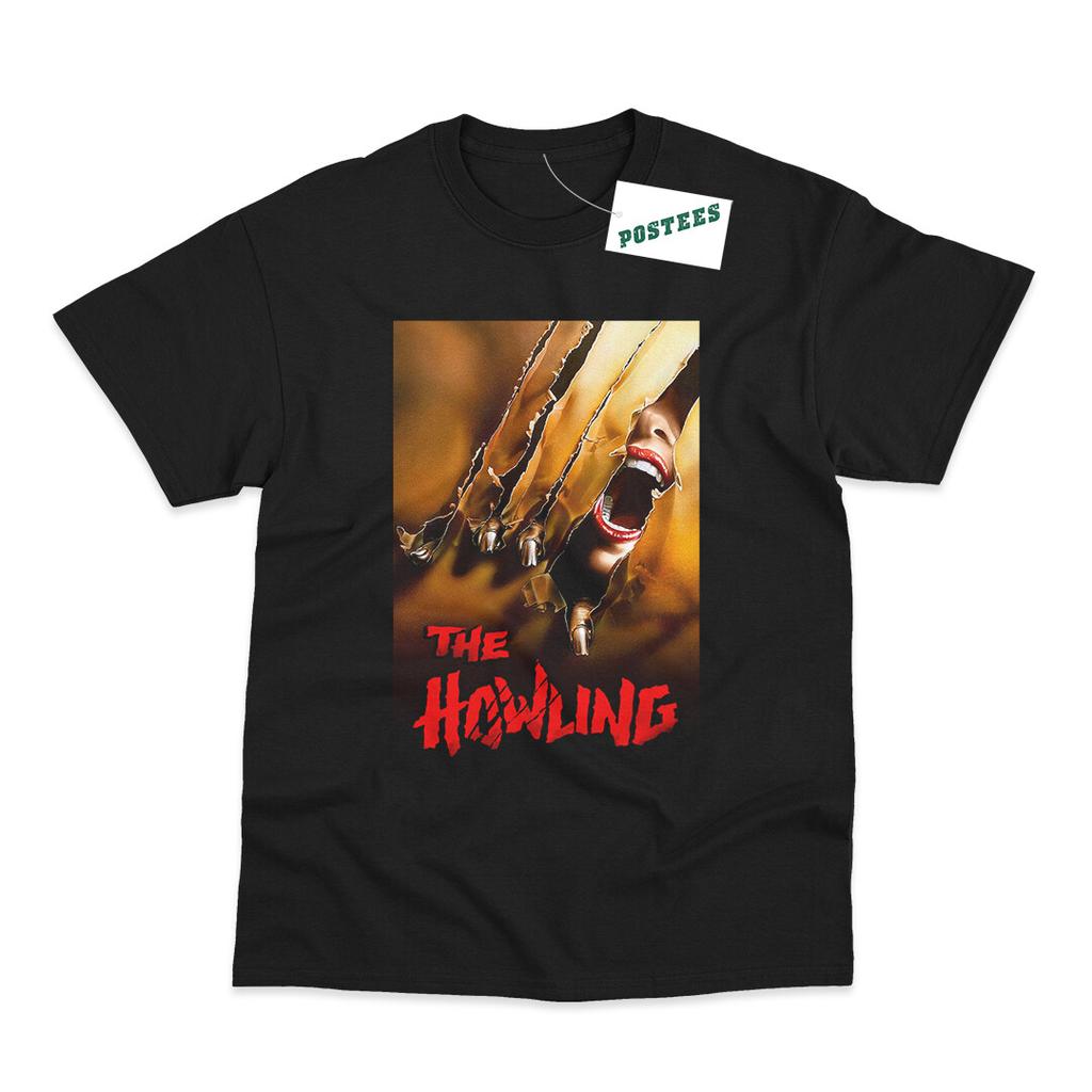 Retro Movie Poster Inspired By The Howling DTG Printed T-shirt