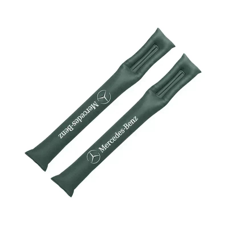 2Pcs Carbon Fiber Car Interior Seat Gap Plug Filler Pad For Mercedes Benz AMG W177 W176 X166 X167 C257 C218 X253 C118 C117 H247 o1