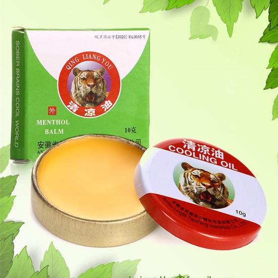 10/15/20G Охлаждающий бальзам Головные боли Мигрени Мышечные боли Укусы Зуд Усталость Облегчение Успокоение