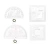 Land Navigation Protractor Map Reading for Camping Measuring