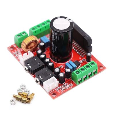 Плата Hi-Fi усилителя для автомобиля XH-M150 с чипом TDA7850 и шумоподавлением BA3121 для превосходного звучания
