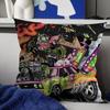 RRat Fink Pillow Cover for Bedroom Room and Living Room Sofa Decorative Cushion Cover
