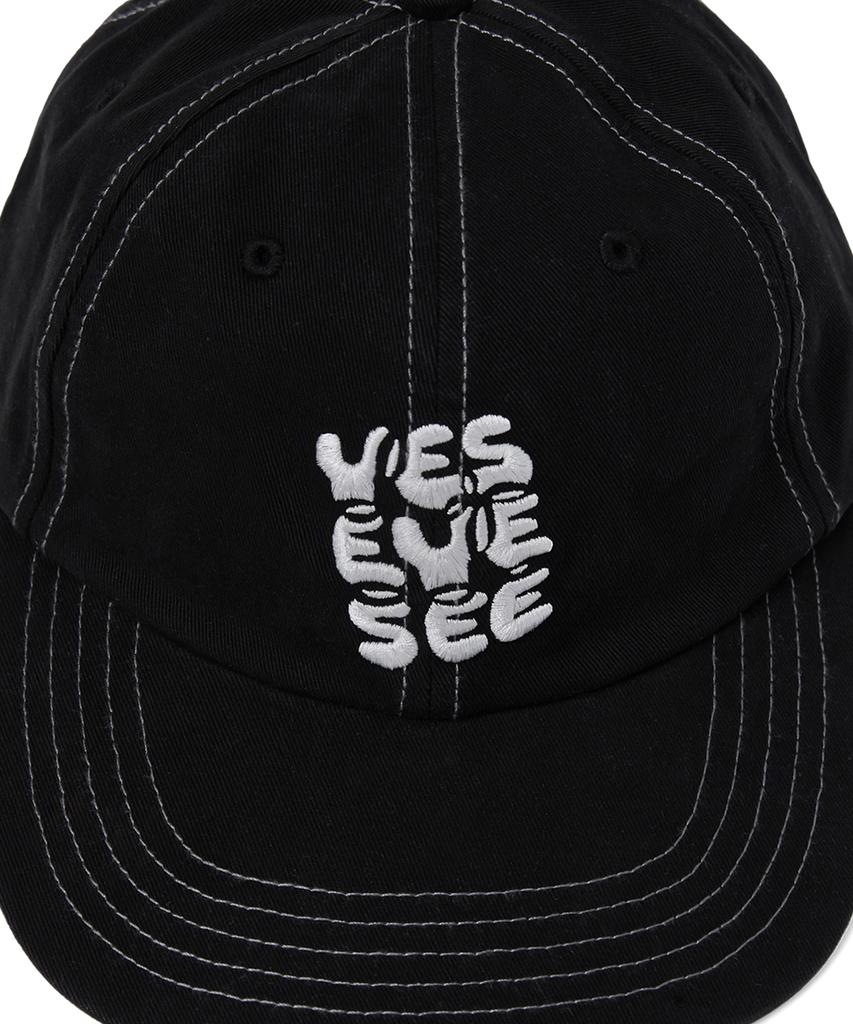 Кепка YESEYESEE с логотипом C Черная
