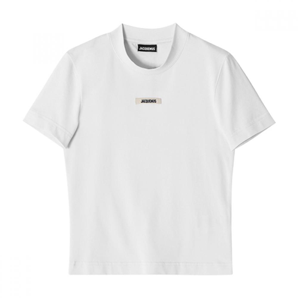 JacquemuS 241jS133 2031 100 Le GloSS Логотип Женская футболка с коротким рукавом