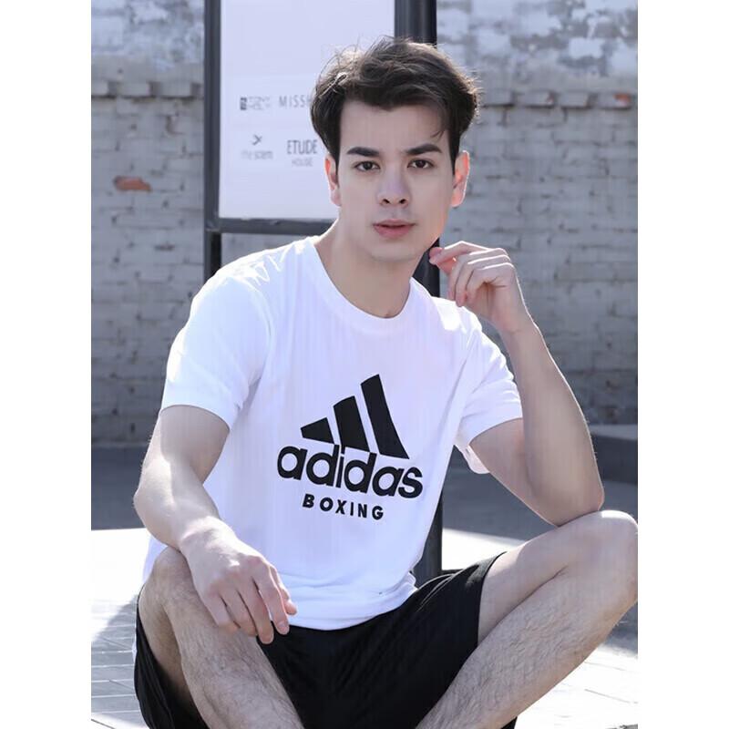 Adidas Summer Classic Breathable Round Neck Casual Sports T-Shirt
