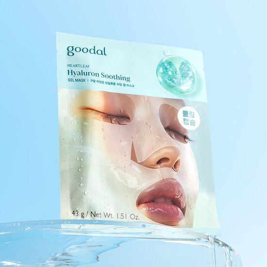 Goodal Успокаивающая маска-гель с гиалуроновой кислотой Eoseongcho (1 лист)