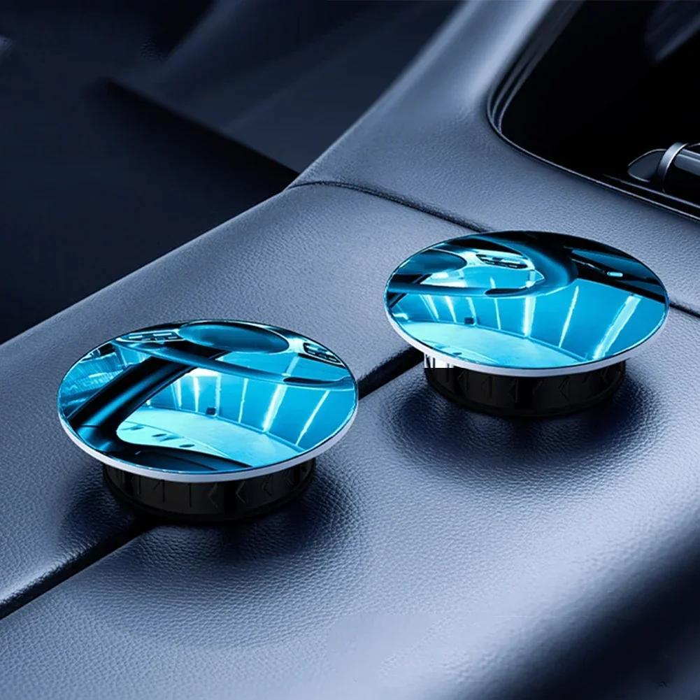 2 шт. 360 регулируемое маленькое круглое зеркало заднего вида широкоугольное зеркало слепой зоны автомобиля заднее вспомогательное выпуклое зеркало заднего вида