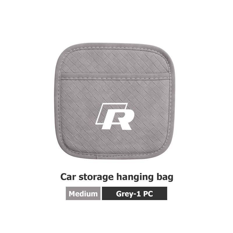 TMBCU1 For Volkswagen VW Car Seat Back Storage Pocket Adhesive Type Keys Card Organizer Golf Polo 4 5 6 Passat B5 B6 B7 CC Jetta Tiguan