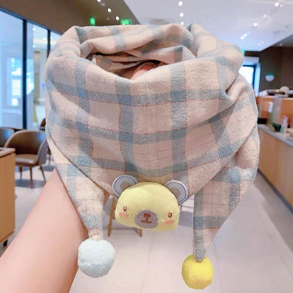 1-10 Years Old Windproof Kids Winter Scarf Cute Children Neck Warmer for Baby Boys Girls
