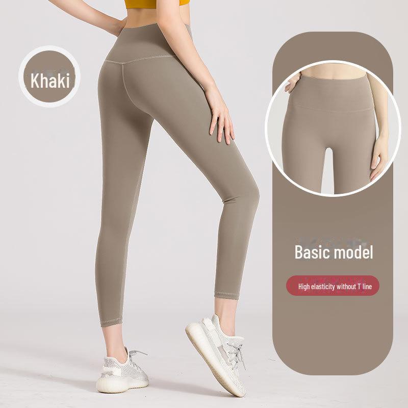 Juyitang бесшовные леггинсы для йоги с высокой талией персикового цвета для женщин