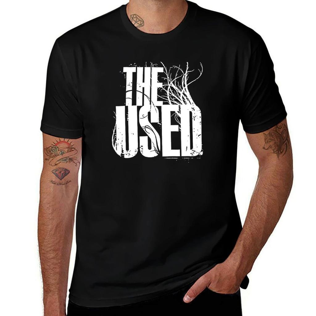 The Used Band TShirt Plus Size Basic Short Sleeve Top