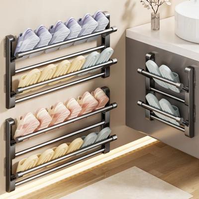 Складная простая обувная полка Многослойный органайзер для обуви Многофункциональные сушилки Домашнее хранение