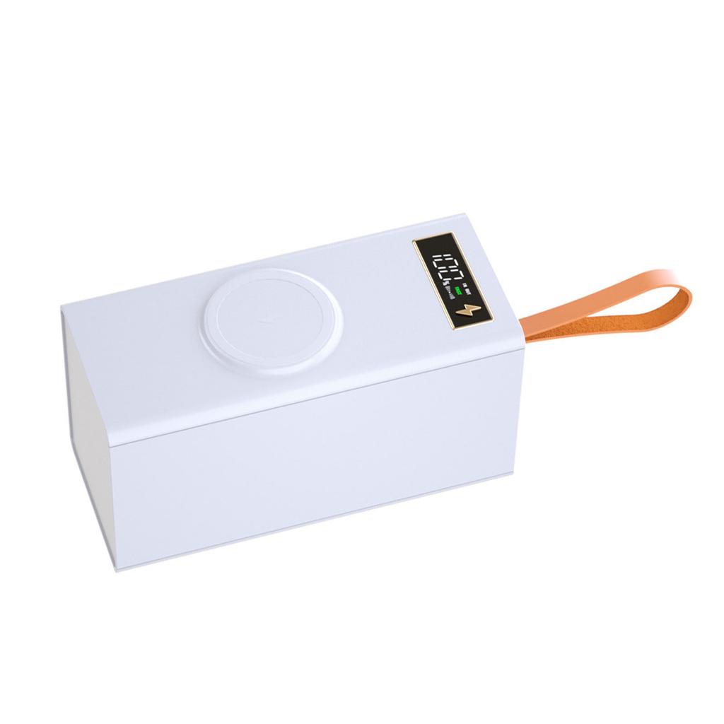 Портативный чехол для аккумулятора 18650 Power Bank DIY Shell с цифровым дисплеем USB QC3.0 PD быстрое зарядное устройство беспроводная зарядка