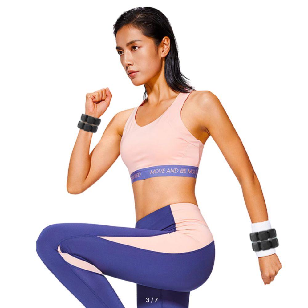 Silicone Wrist Weighted Bracelets Ergonomic Design Ankle Wrist Protector Forearm Grip Workout