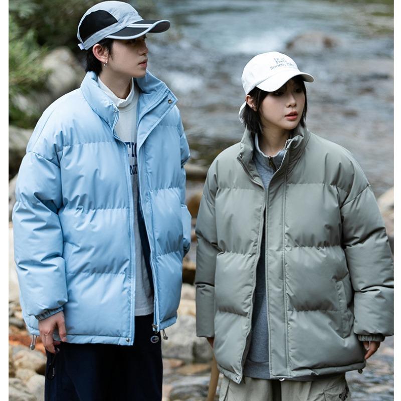 Зимние куртки Легкие теплые наполнители из утиного пуха Утепленные утепленные ветрозащитные водонепроницаемые спортивные хлопковые пальто и бархатные куртки