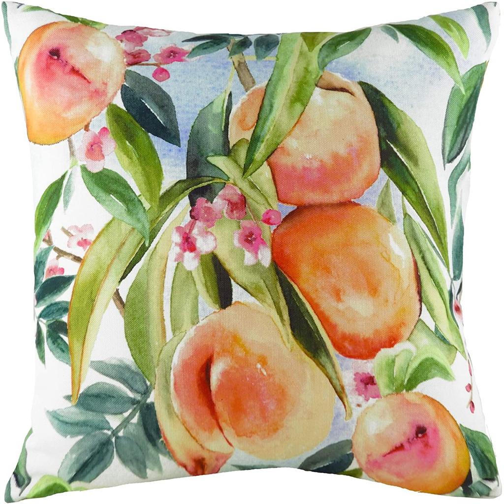Evans Lichfield Fruit Peach Cushion Cover