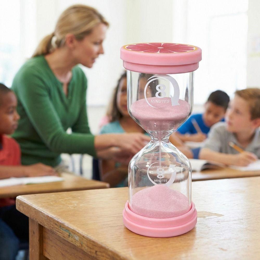 Marcaron 3/8/16/30 Minutes Hourglass Colorful Minutes Timer Game Timer Sand Timer School Use