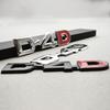 3D Металлический Логотип D4D Глянцевый Хромированный Значок Наклейки Наклейка на Автомобиль Для Toyota Camry Highlander Yaris Corolla avensis hilux И т.д.