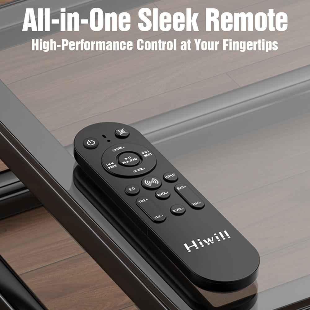 Hiwill A51 5.1-канальный саундбар, комплект динамиков с сабвуфером, пиковая мощность 380 Вт, регулируемые высокие и низкие частоты