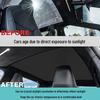 Tesla Cybertruck Ice Crystal Sunroof Sunshade: Car Roof Skylight Sunscreen & Heat Insulation.