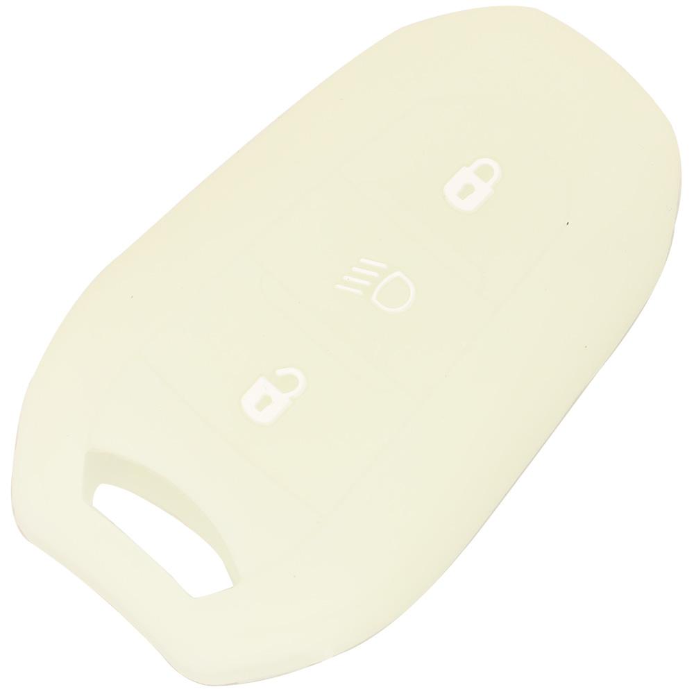 Jingyuqin Чехол-держатель для ключа-брелока автомобиля для Peugeot 208 DS3 5008 DS5 DS6 для Citroen C4 C5 X7 Силиконовая резина Смарт