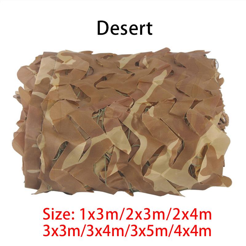 8 цветов, разные размеры, джунгли, солнцезащитный тент, пустыня, лесной камуфляж, солнцезащитный тент, охота, кемпинг, чехол для автомобиля, уличная камуфляжная сетка
