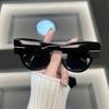 Винтажные солнцезащитные очки «кошачий глаз» женские мужские дизайнерские солнцезащитные очки женские мужские для улицы классические зеркальные очки с защитой от УФ-лучей