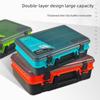 Double-Layer Large Portable Lure Box for Fishing Gear Storage