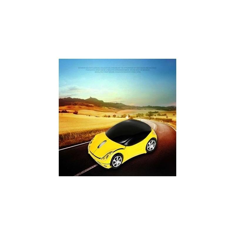 Премиальная 3D Беспроводная Мышь для Автомобиля Voiture 2,4 ГГц со Встроенным Индикатором Батареи для ПК, Ноутбука, Macbook