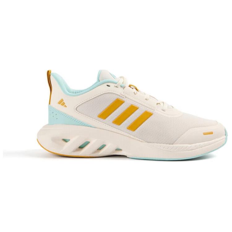 adidas All Day Power E Удобные Универсальные Нескользящие Дышащие Кроссовки с Низким Верхом для Бега Мужские Кроссовки Бежевый JP9780