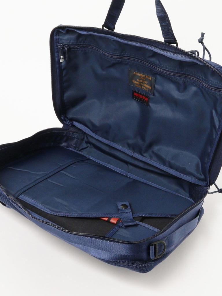 BEAMS PLUS Tote Bag, BRIEFING Exclusive NEO TRINITY LINER, Men's, Navy, Free Size, 38610022106