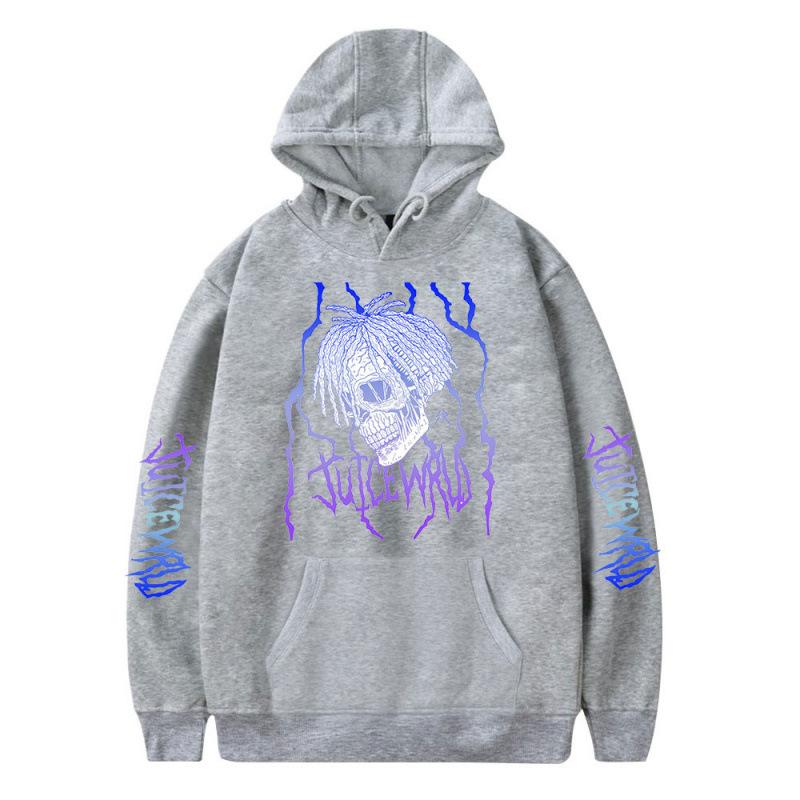Худи Juice WRLD Черные Мужские Женские Толстовки