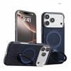 Rotating Stand Magnetic Leather Case IPhone 18 Pro Max 17 16 15 Shockproof Business Cover